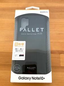 MSソリューションズ ルプラス LEPLUS LP-19WG1PLABK [Galaxy Note 10+ PALLET AIR 耐衝撃ケース ブラック]