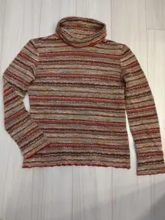 美品 ミッソーニ MISSONI タートル セーター イタリア　クリーニング済