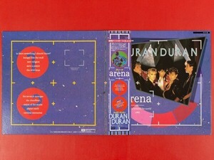 ◇【美盤】デュラン・デュラン Duran Duran/アリーナ Arena/国内盤帯付きLP、EMS-91095 #S08YK4