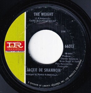 Jackie DeShannon - The Weight / Effervescent Blue (B) RP-DD070