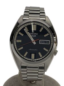 SEIKO◆自動巻腕時計/5スポーツ/SNXSシリーズ/アナログ/ステンレス/BLK/SLV/SBSA255