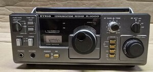 TRIO COMMUNICATIONS RECEIVER R-1000、 トリオ レシーバー 、動作未確認