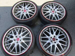 weds MARVERICK 709M 20×9.0j +50/20×8.0j+47 PCD112 4本セットホイール