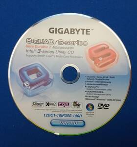 GIGABYTE 6-QUAD/Sシリーズ用ドライバディスク