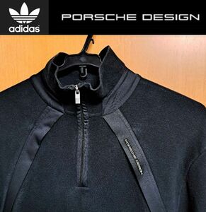 ☆　アディダス × Porsche Design／ポルシェデザイン 切替 ハーフジップジャケット　☆