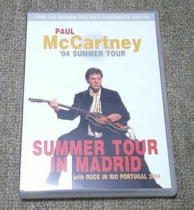 輸入盤1DVD：BEALES/PAUL MCCARTNEY/SUMMER TOUR IN MADRID/ROCK IN RIO PORTUGAL 2004/BMW