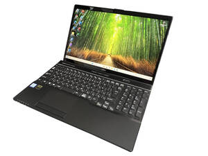 美品 2019年製 第8世代最強Core i7-8565U メモリ16GB◆SSD256GB+HDD1TB 15.6インチ 1920x1080/Office2021Pro/Blu-ray/WEBカメラ/AH53/D1