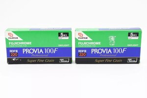 Fujifilm Provia 100F Professional RDP III 220 未開封2箱 (10本) 期限切れ プロビア 富士フイルム fujichrome