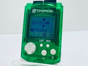 美品/パワーを確認 Sega DCドリームキャスト ビジュアルメモリHKT-7000 携帯 希少品まとめ(L-31)