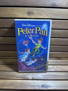 27 ビデオ ピーターパン Peter Pan 日本語吹き替え版 WALT DISNEY CLASSIC ディズニー ビデオテープ アニメ 映画