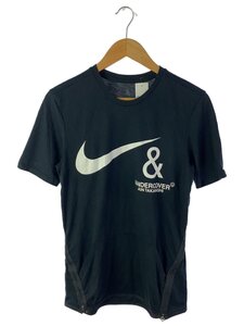 NIKE◆Tシャツ/S/ポリエステル/BLK/プリント/CD7526-010/TC SS Pocket top