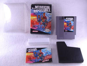 ★中古 NES Mission: Impossible ミッション:インポッシブル 北米版