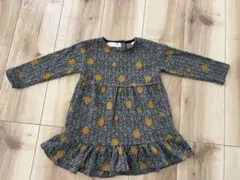 ZARA baby 水玉　秋冬ワンピース　90cm