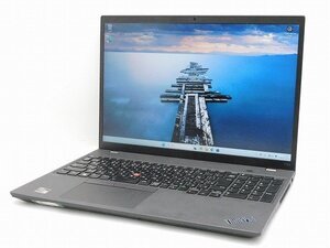 【1円スタート】Lenovo ThinkPad P16s 21CLS00P00 Ryzen 7 PRO 6850U 2.7Ghz 16GB 256GB(M.2 NVMe) 16インチ WUXGA (1920×1200) Win11Pro