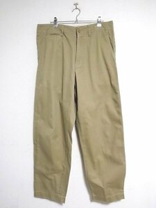 N7971:ARMYTWILL(アーミーツイル)コットンチノパンツ/beg/L:5