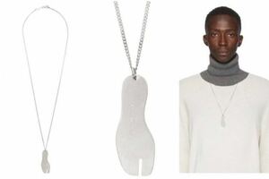 Maison Margiela 20AW TABI ネックレス　足袋　シルバー