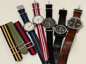 ★腕時計セット★まとめ売り★TIMEX★タイメックス★NIXON★ニクソン★DIESEL★ディーゼル★ブランド★替えベルト★レザー★ナイロン★