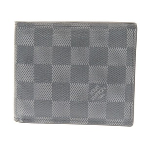 95818★1円スタート★LOUIS VUITTON ルイヴィトン 未使用品 アメリゴNM コンパクトウォレット ダミエグラフィット 二つ折り財布 PVC