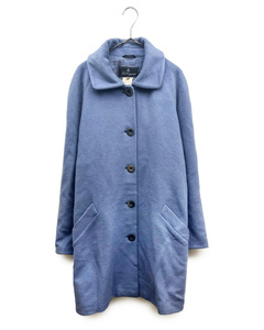 イタリア製【Les copains】上質！カシミアアンゴラウールコート　Vintage レコパン　BABY BLUE★ LO VINTAGE MAXMARA　