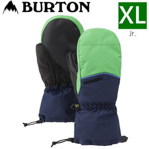 ●23-24 BURTON KIDS PROFILE MITTEN カラー:DRSBLU GLYGRN XLサイズ バートン スキー スノーボード