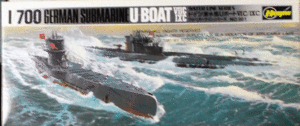 ハセガワ/1/700/ウォーターラインシリーズNO.901/ドイツ海軍潜水艦ＵボートVIC/IXC/未組立品