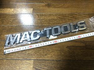 激レア 廃盤品 即決あり送料込 MAC TOOLS エンブレム 新品/ MACTOOLS マックツールズ MAC TOOL マックツール テック マキシマイザー レトロ