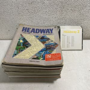 H05★HEADWAY テキスト12冊 CD3セット6枚組 テキストに付属しているCDは欠品 OXFORD オックスフォード 英語 教科書 学習 231005