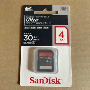 未開封 SanDisk サンディスク 4GB SDカード SanDisk Memory Card デジカメ デジタルカメラ ミラーレス一眼 メモリーカード 新品 未使用