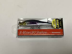 メガバス《X-80 sw LBO Shallow　 GG IWASHI》