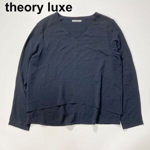 theory luxe セオリーリュクス プルオーバーシャツ トップス 38 M レディース B62425-100