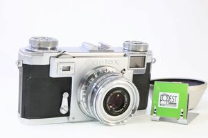 【同梱歓迎】【動作保証・点検済】良品■Contax IIa + Zeiss Opton Tessar 50mm F3.5■シャッター全速完動■AK1009