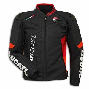 送料無料　ドゥカティ　純正　正規品　Ducati Corse C6 - レザージャケット　メッシュ　パンチング　サイズ50　ブラック　981074649