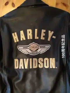 100周年記念ライダース　HARLEY-DAVIDSON　ジャケット