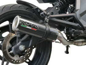 イタリア GPR / M3 カーボンルック スリップオン マフラー 公道仕様 / モトグッツイ MOTO GUZZI スポルト SPORT 1200 8V 2008-2013