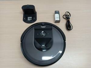 ☆【EM70】iRobot　アイロボット　I7　ロボット掃除機 　Roomba 　ルンバ　チャコール 　通電確認済