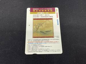 阪急阪神株主優待乗車証 30回(6回使用済) 1枚