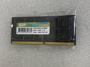 SP PC4-2400 DDR4 16GB 1枚 DDR4 ノートパソコン用メモリ PC4-19200 16gb 260ピン DDR4 16GB LAPTOP RAM 中古品動作品