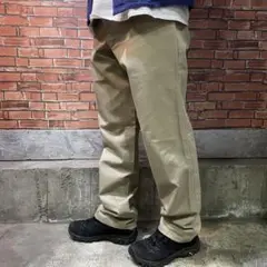 USA古着 DOCKERS チノパン 34×34 ワークパンツ センタープレス