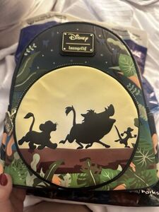 Disney Parks 2024 The Lion King 30th Anniversary Light-Up Backpack Bag Loungefly 海外 即決