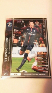 ☆WCCF2017-2018☆17-18☆057☆黒☆ユリアン・ドラクスラー☆パリ・サンジェルマンFC☆Julian Draxler☆Paris Saint-Germain FC☆