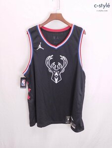 F437a [未使用品] NIKE ナイキ NBA 2019 オールスター ユニフォーム 3XL ブラック | トップス N