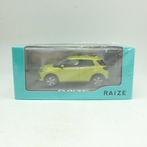 ★ TOYOTA トヨタ RAIZE ライズ 1/30 マスタードイエロー マイカメタリック オフィシャルミニカー ミニカー 未使用品