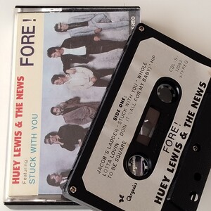 【フィリピン版カセット】HUEY LEWIS AND THE NEWS/FORE !(CDL-S-12083)ヒューイ・ルイス&ザ・ニュース/パワー・オブ・ラヴ POWER OF LOVE