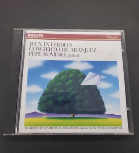 ぺぺ・ロメロ(ギター) アカデミー室内管弦楽団 禁じられた遊び、アランフエス協奏曲～ギター名曲集