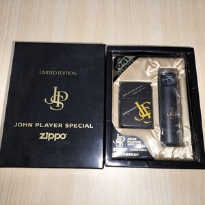 ZIPPO ジッポー JPS JOHN PLAYER SPECIAL 1941 Replica LIMITED 2001年製 携帯灰皿 付き ライター ジッポ オイルライター 喫煙グッズ