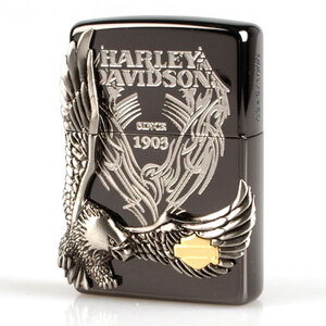 【新品未使用限定品】Zippo HARLEY　ブラックイオン　HDP-18