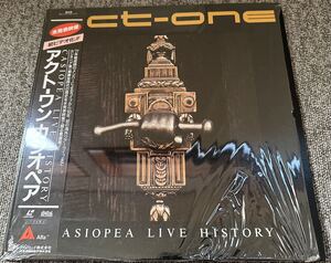 カシオペア＜Casiopea、野呂一生＞「act-one (アクト・ワン)」LD＜レーザーディスク、初期のレア映像集＞