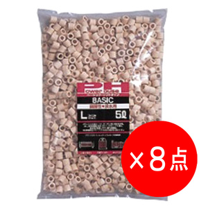 【8点セット】パワーハウス ベーシック ソフト L袋 (5L) ろ材 ※こちらの商品は13時までのご注文で即日発送となります