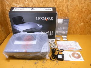 □M/002☆【未使用品】レックスマーク LEXMARK☆A4対応インクジェット複合プリンター☆X1150