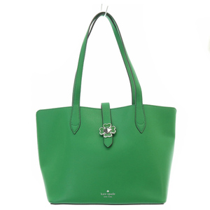 ケイトスペード KATE SPADE KACI SMALL TOTE トートバッグ ハンドバッグ レザー ロゴ 緑 グリーン /SR36 レディース